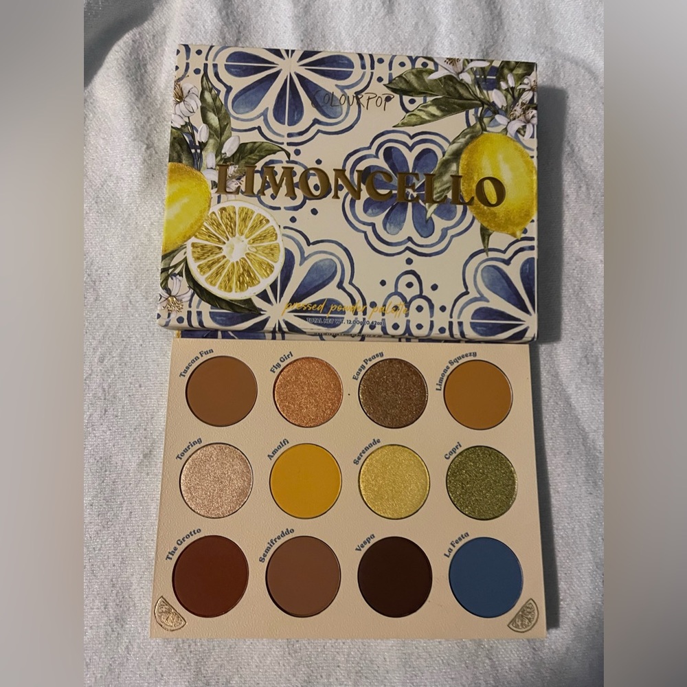 Colourpop: Limoncello Eyeshadow Palette